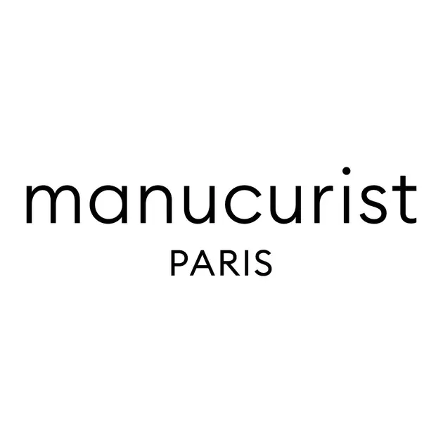 Logo for Manucurist Paris, a nail care brand, in black text on a white background.