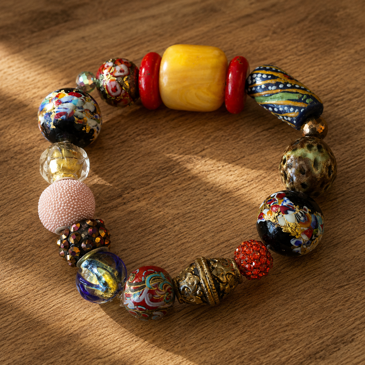 Artisan Mosaic Bracelet
