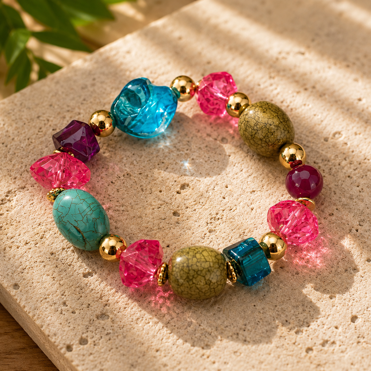 Vibrant Elegance Multicolor Bracelet