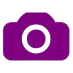 A purple camera icon