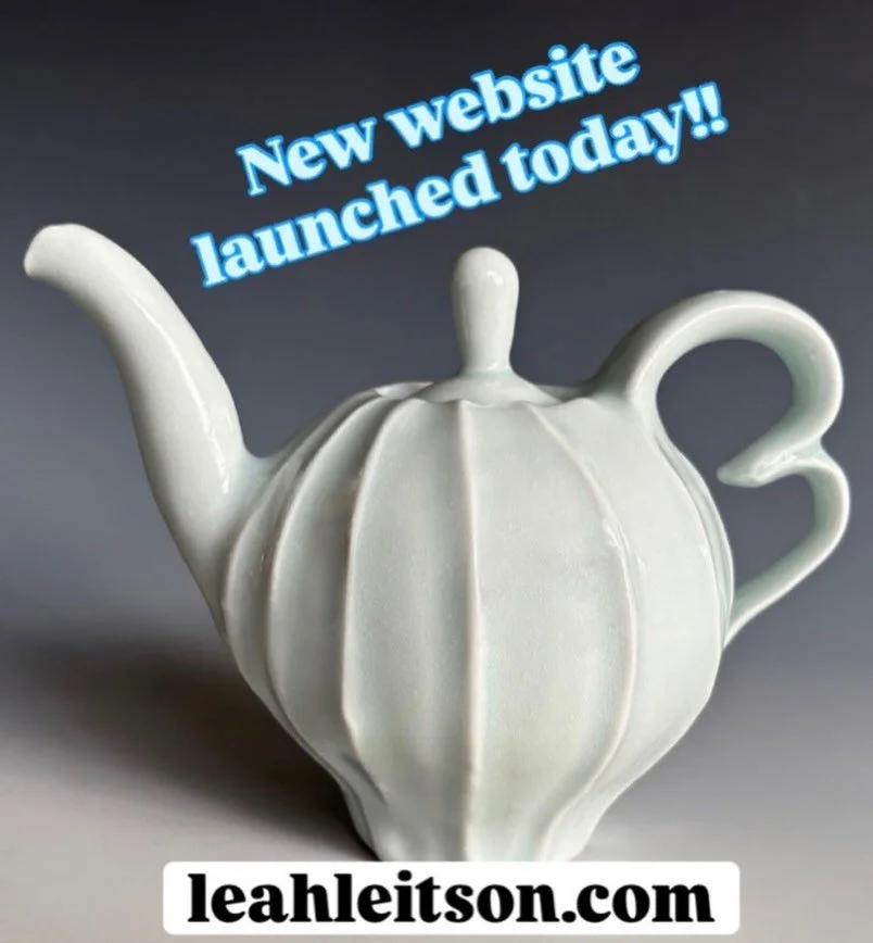 I&rsquo;m happy to finally share my new website.
With a fresh design, recent work, and upcoming workshops, I hope you&rsquo;ll enjoy exploring it.
Thanks, as always, for your support.
Link in bio.

#leahleitson #websitelaunch #ceramicworkshops #leahl