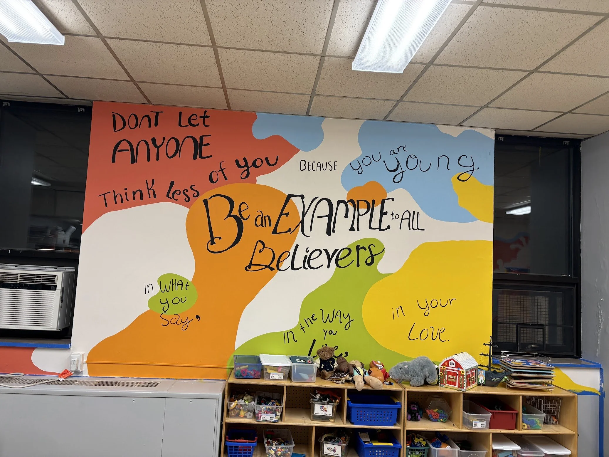 Children's Classroom Mural 