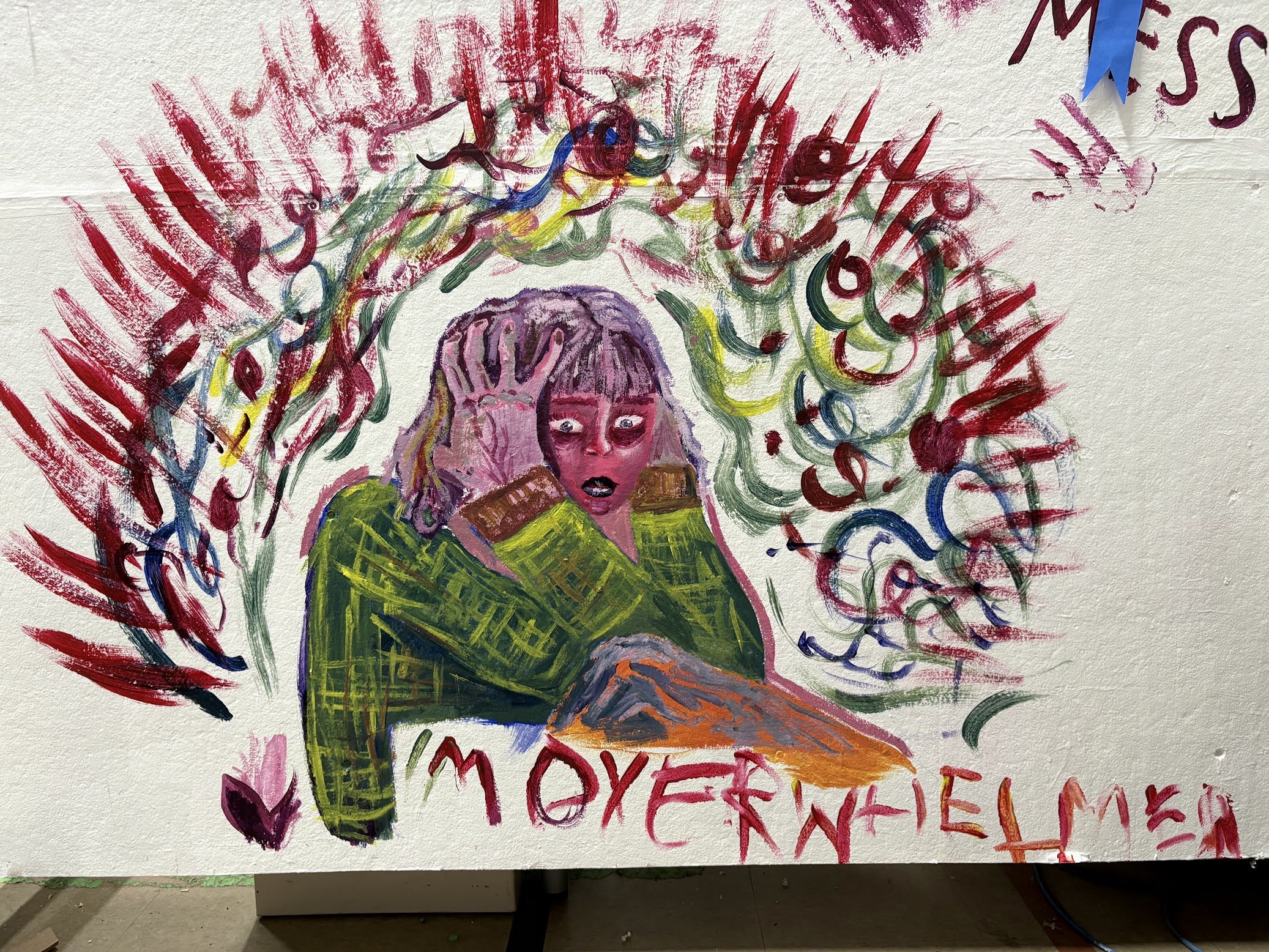 Overwhelmed Speed Paint