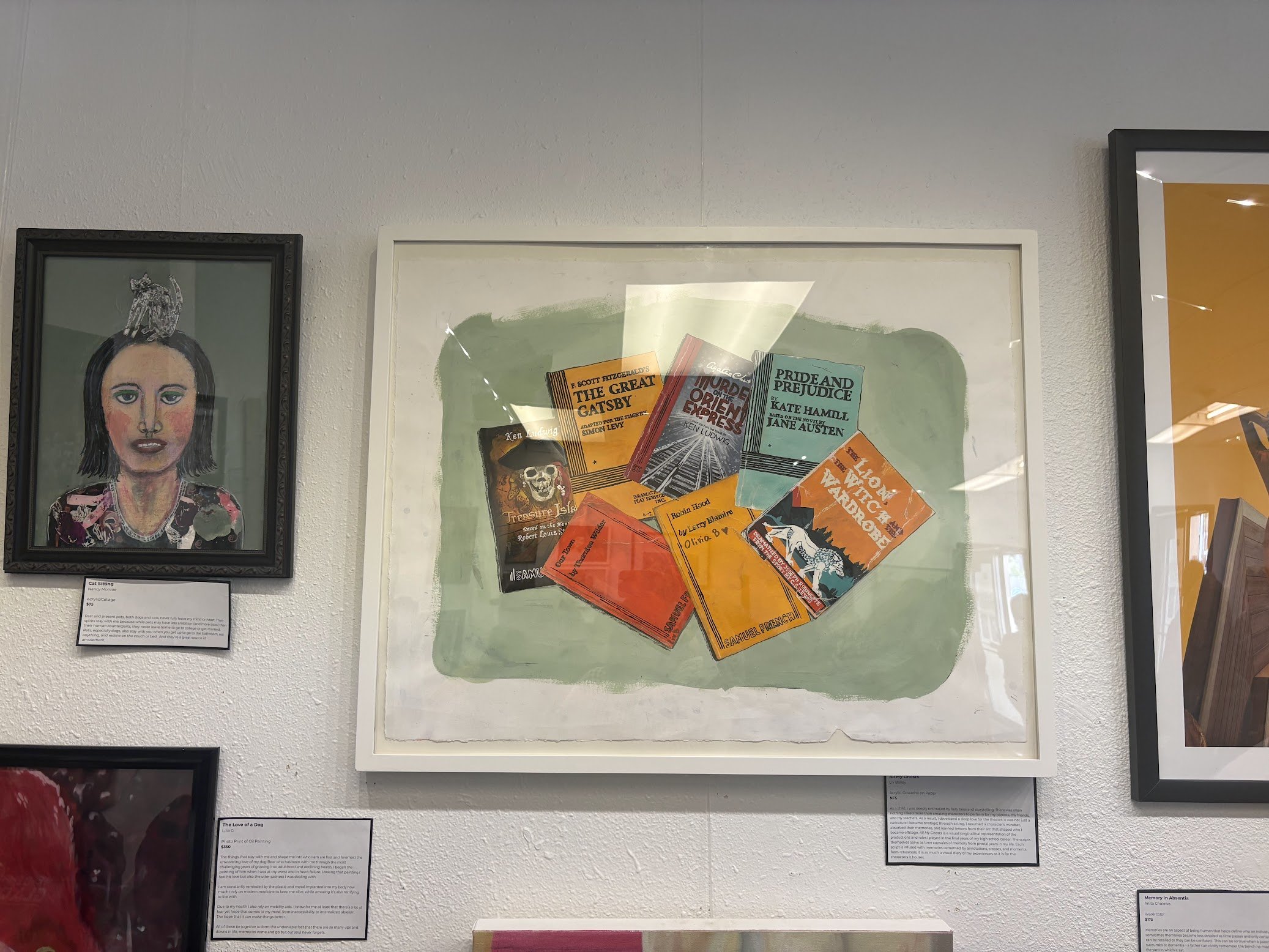 "All My Ghosts" On exhibit at the Jan Johnson Gallery at the Rum River Art Center