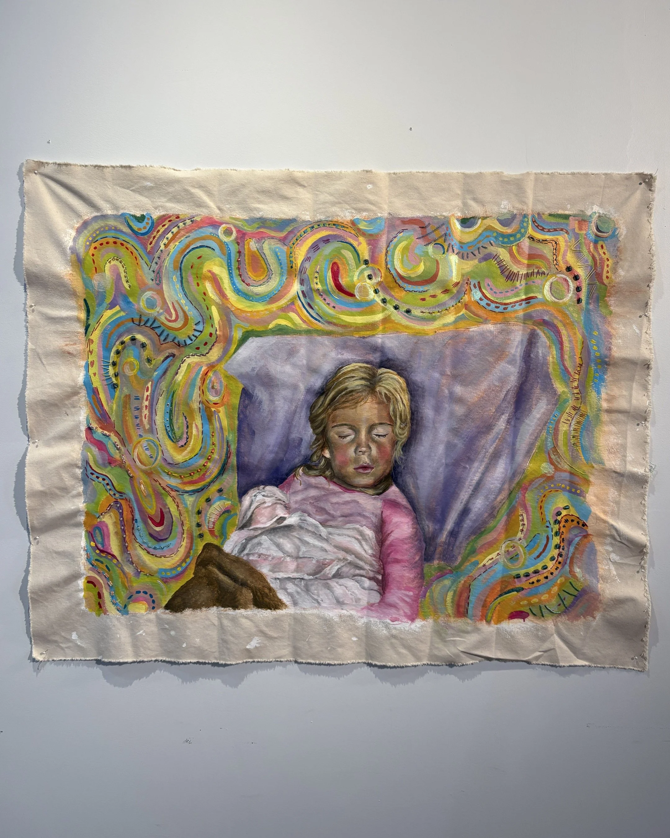 Painting series " Frum Chiyuldhood"