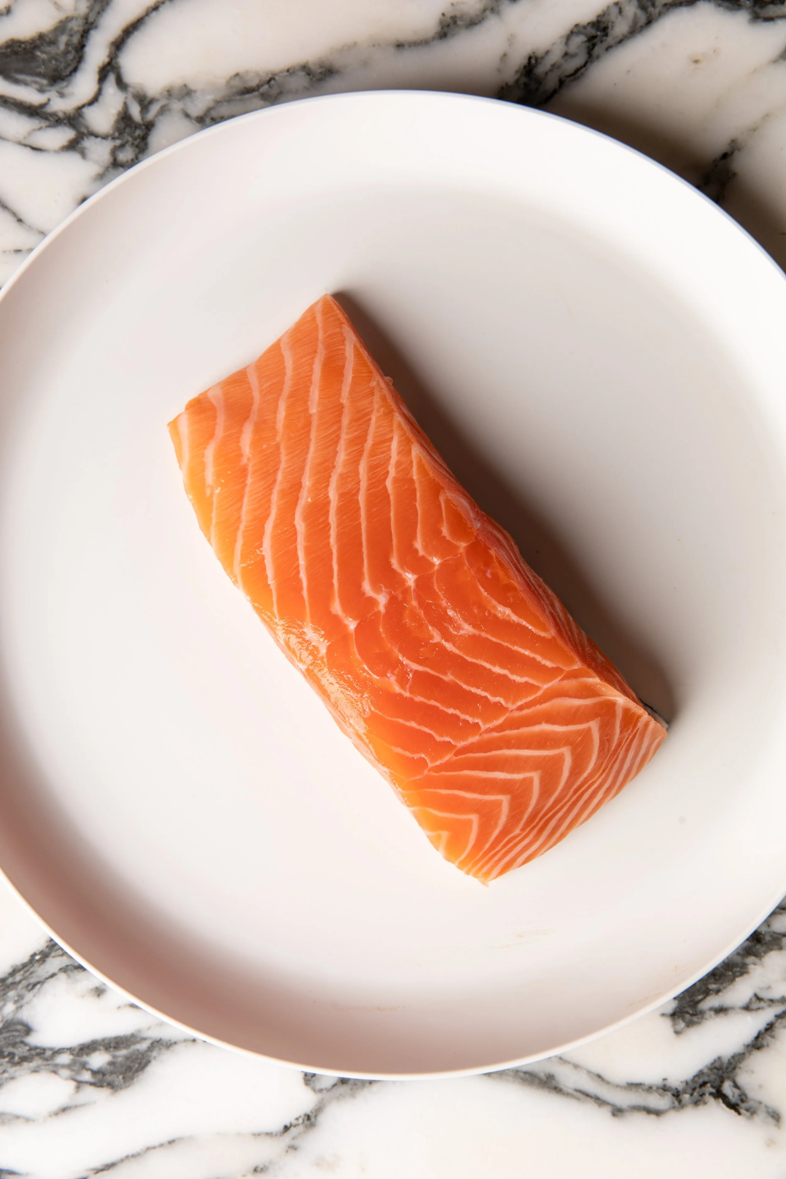Salmon Scottish Portion Skin On — 2 portions, approx. 1 lb