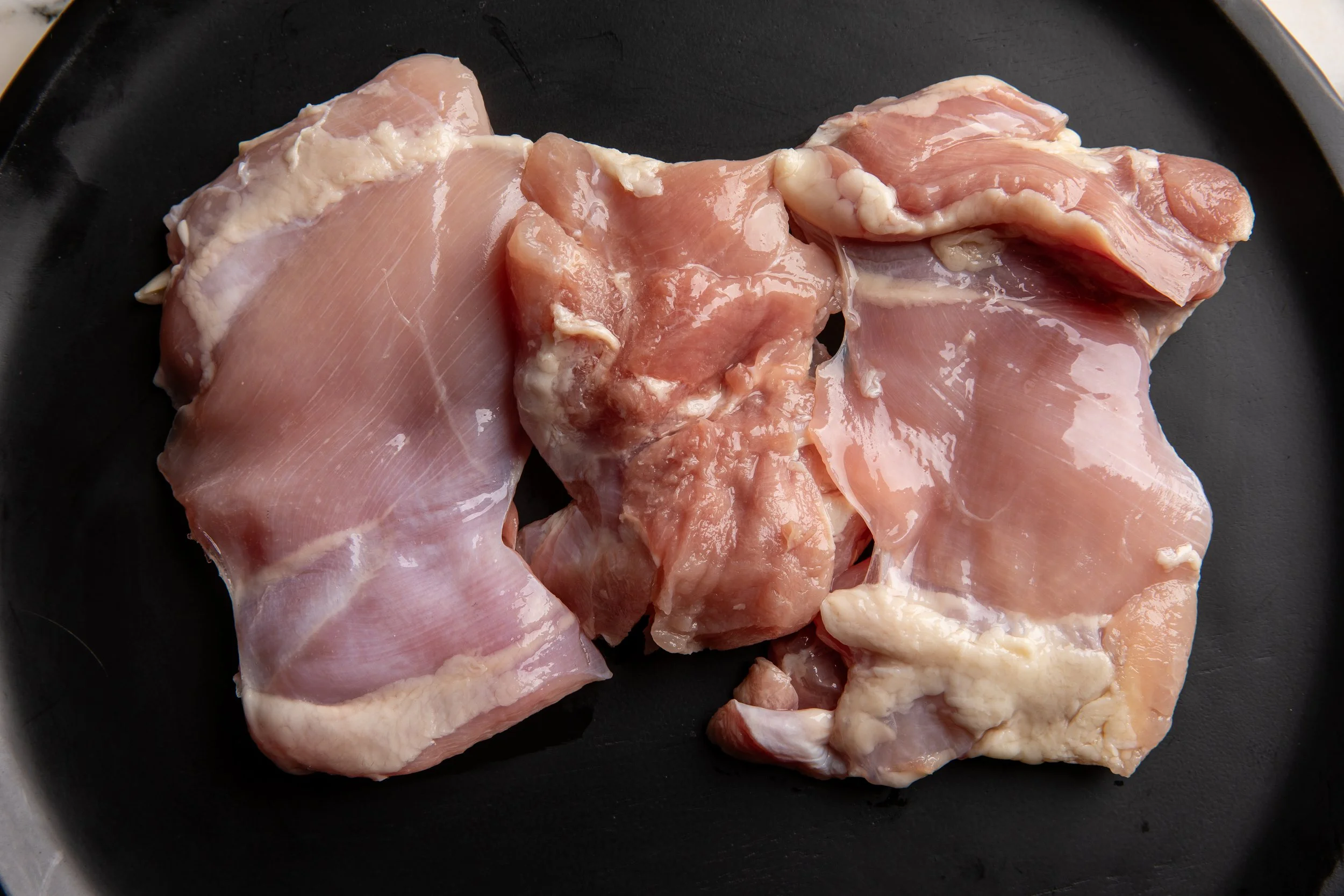 Chicken Thigh Skin Off Joyce — approx. 15 oz