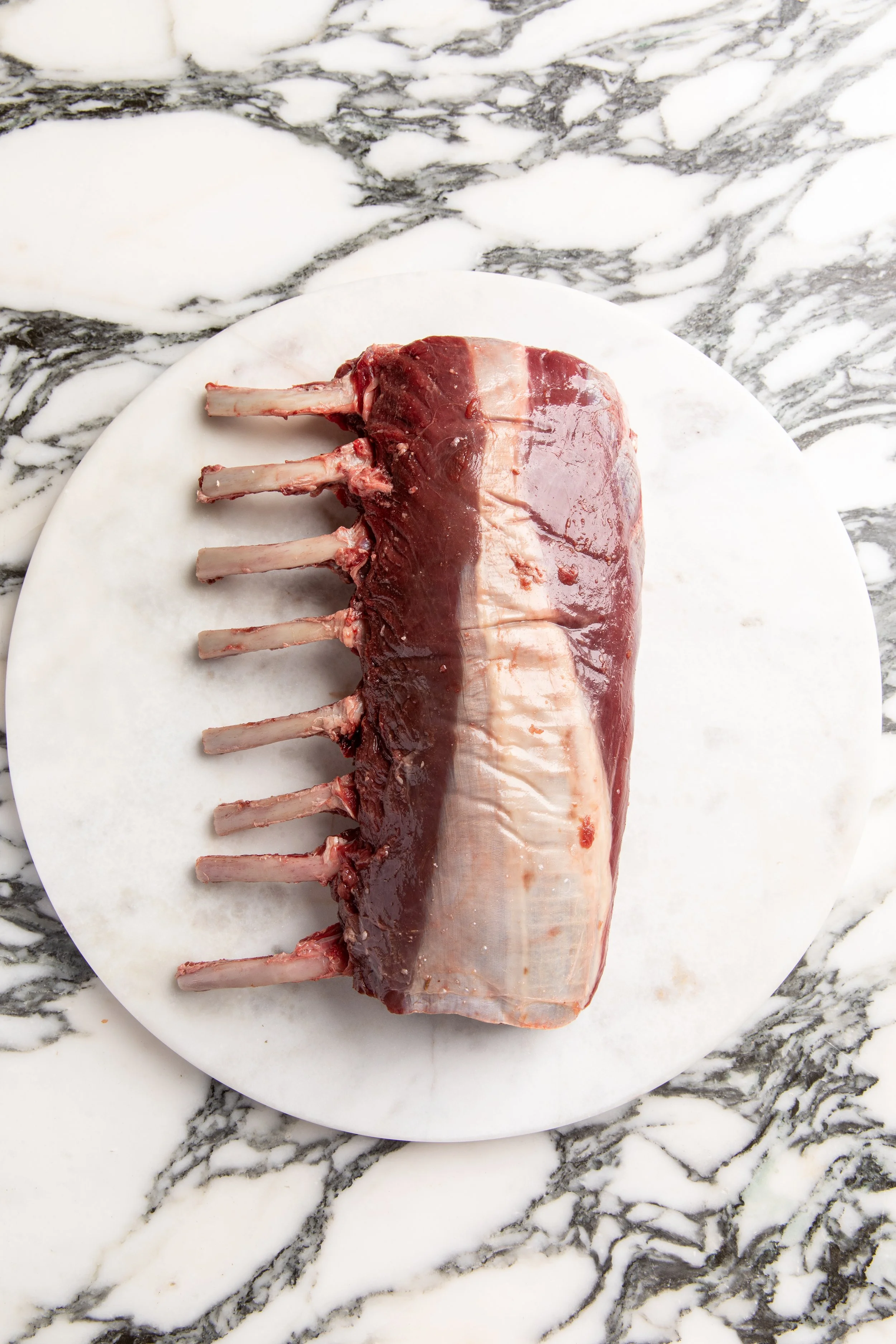 Elk Rack 8 Rib Frenched — approx. 4.5 lb