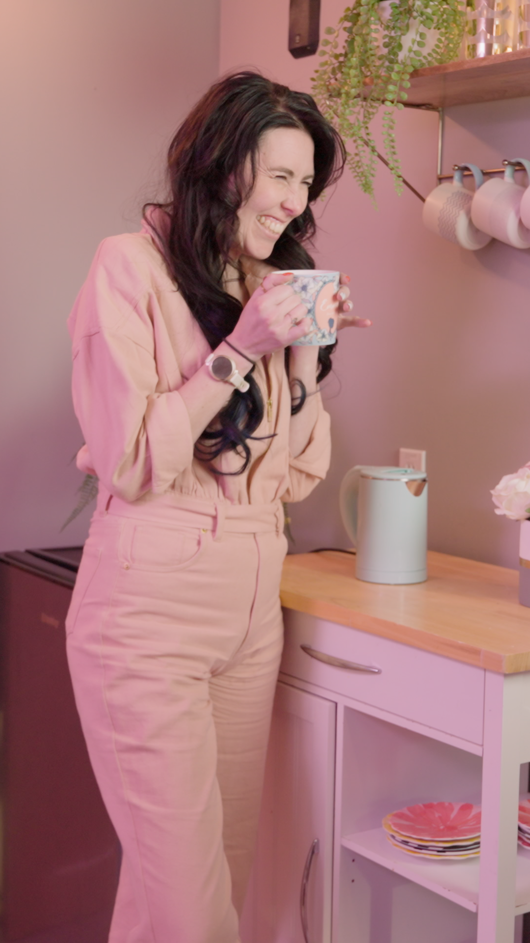Emma Dirks also loves her tea.