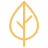 An icon depicting a healthy leaf