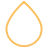 An icon depicting a water droplet