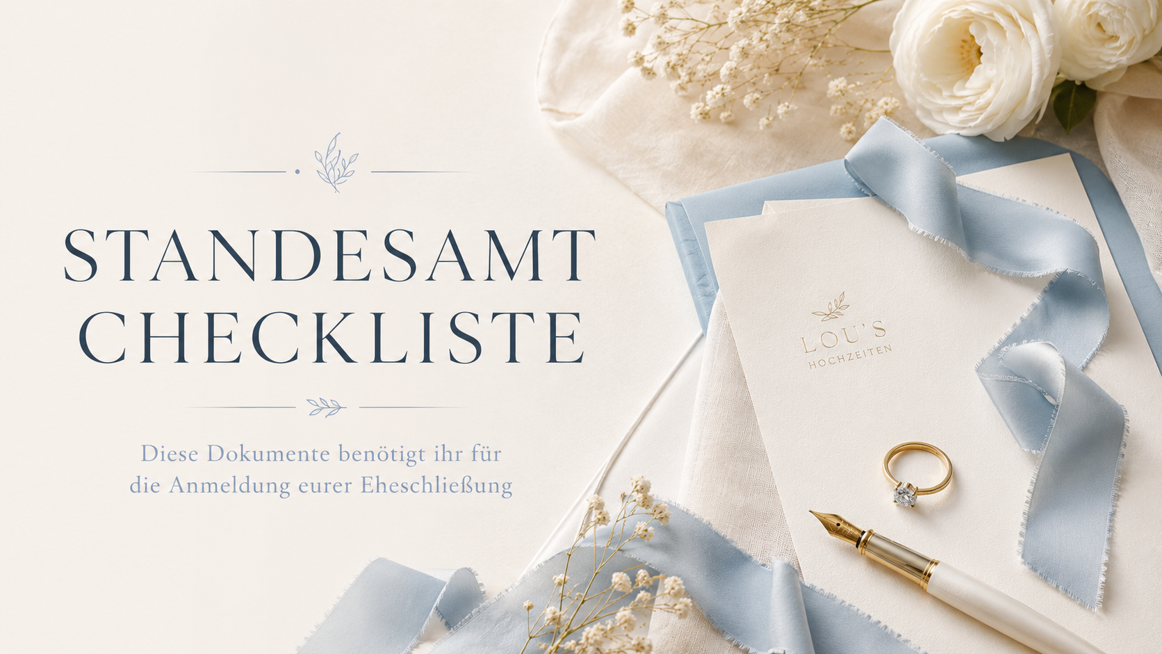 Checkliste fürs Standesamt