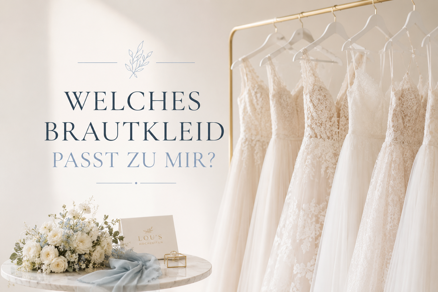 Welches Brautkleid passt zu mir?