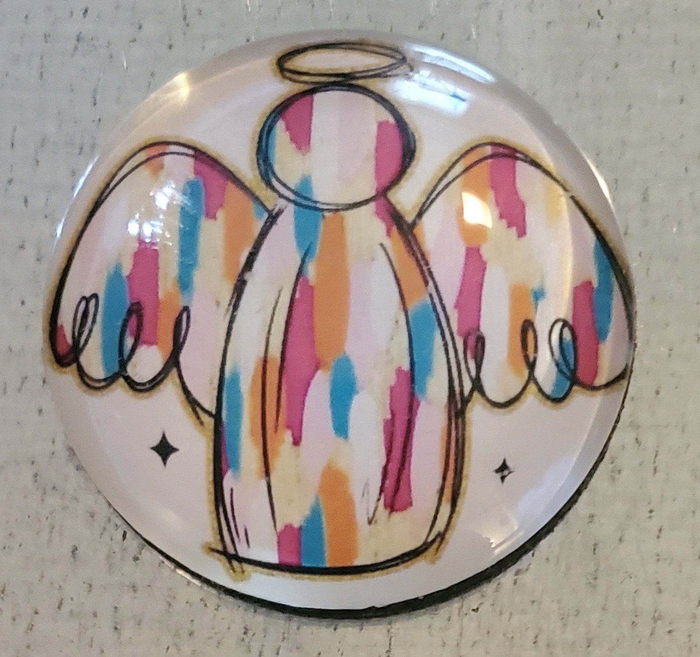 👼Guardian Angel Glass Magnet