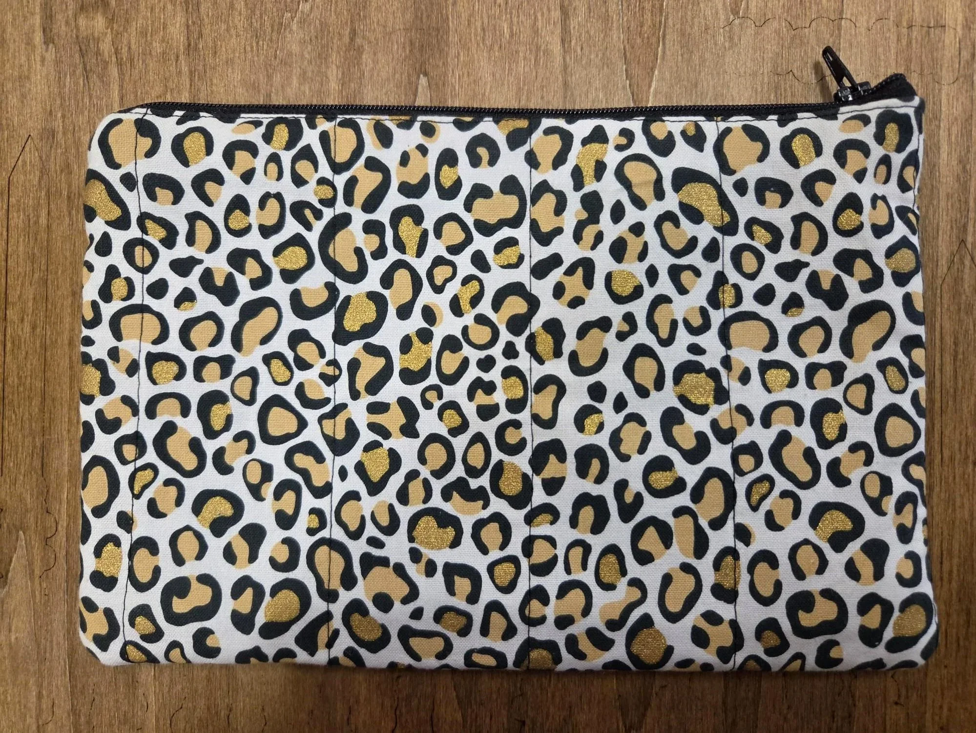 🐆 Wild Side Leopard Print Zipper Pouch