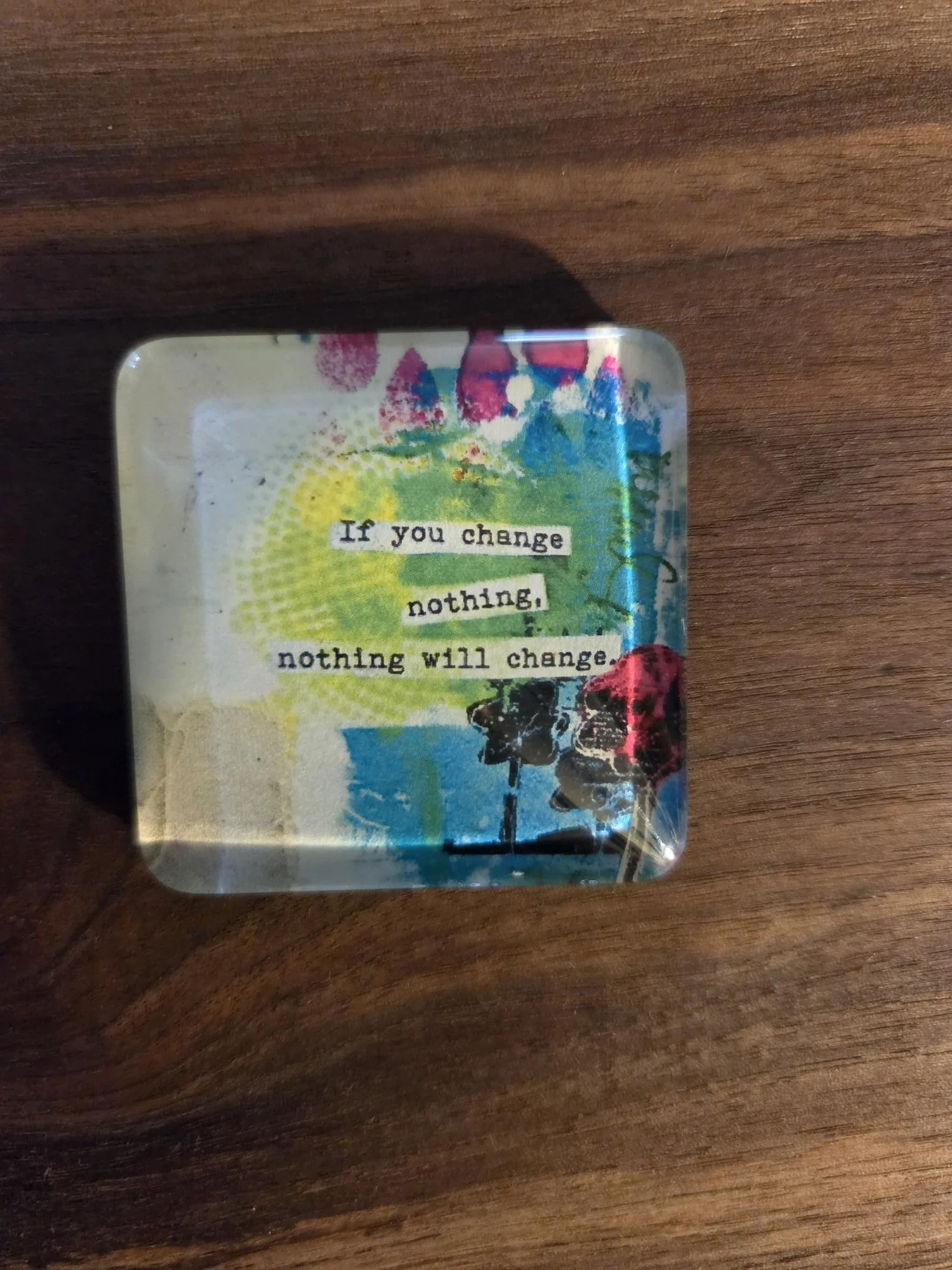 ✨Inspirational Glass Magnet