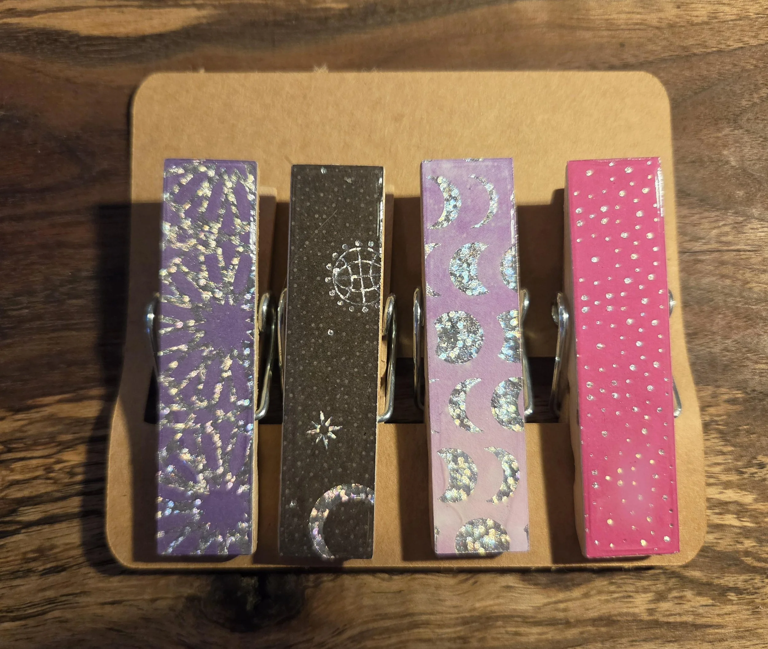 🌙Celestial Magnetic Clothespins Set