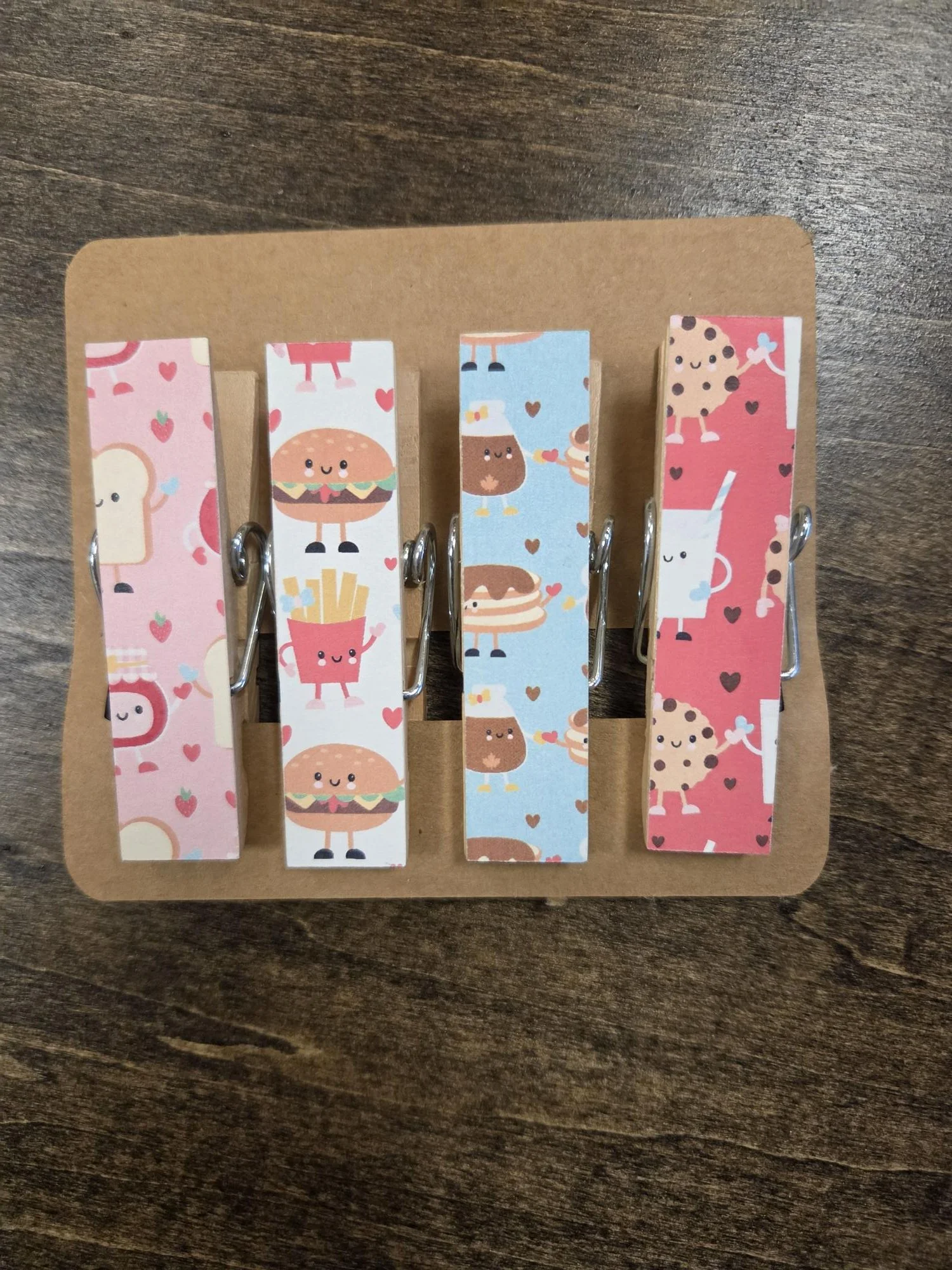 🍪Better Together Handmade Clothespin Magnet Clips