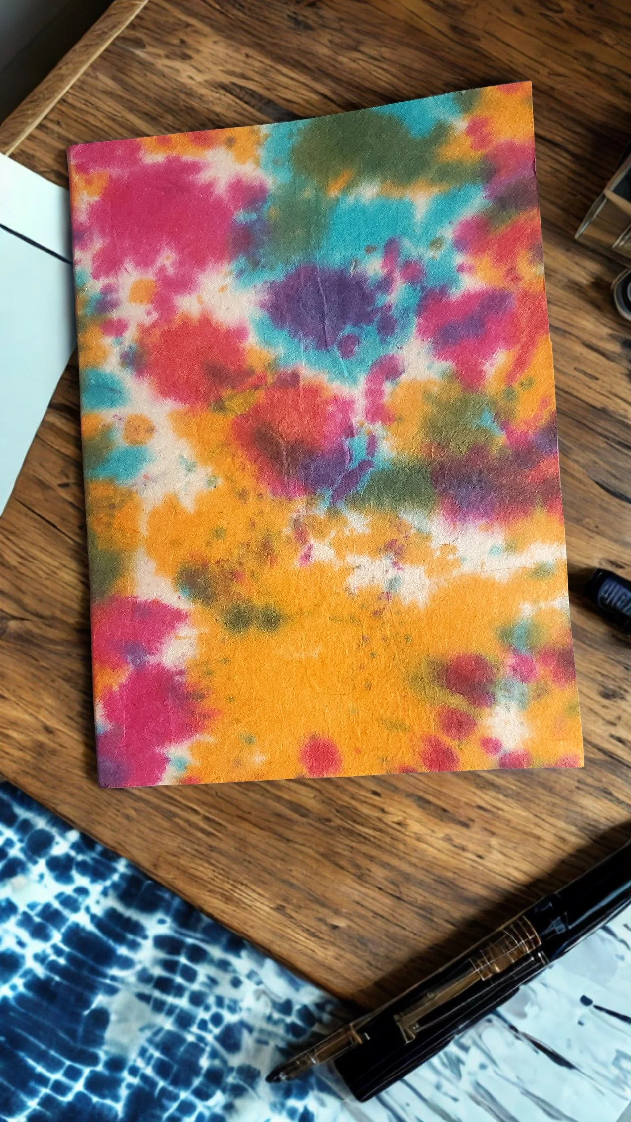 Mini Journal-Tie dye