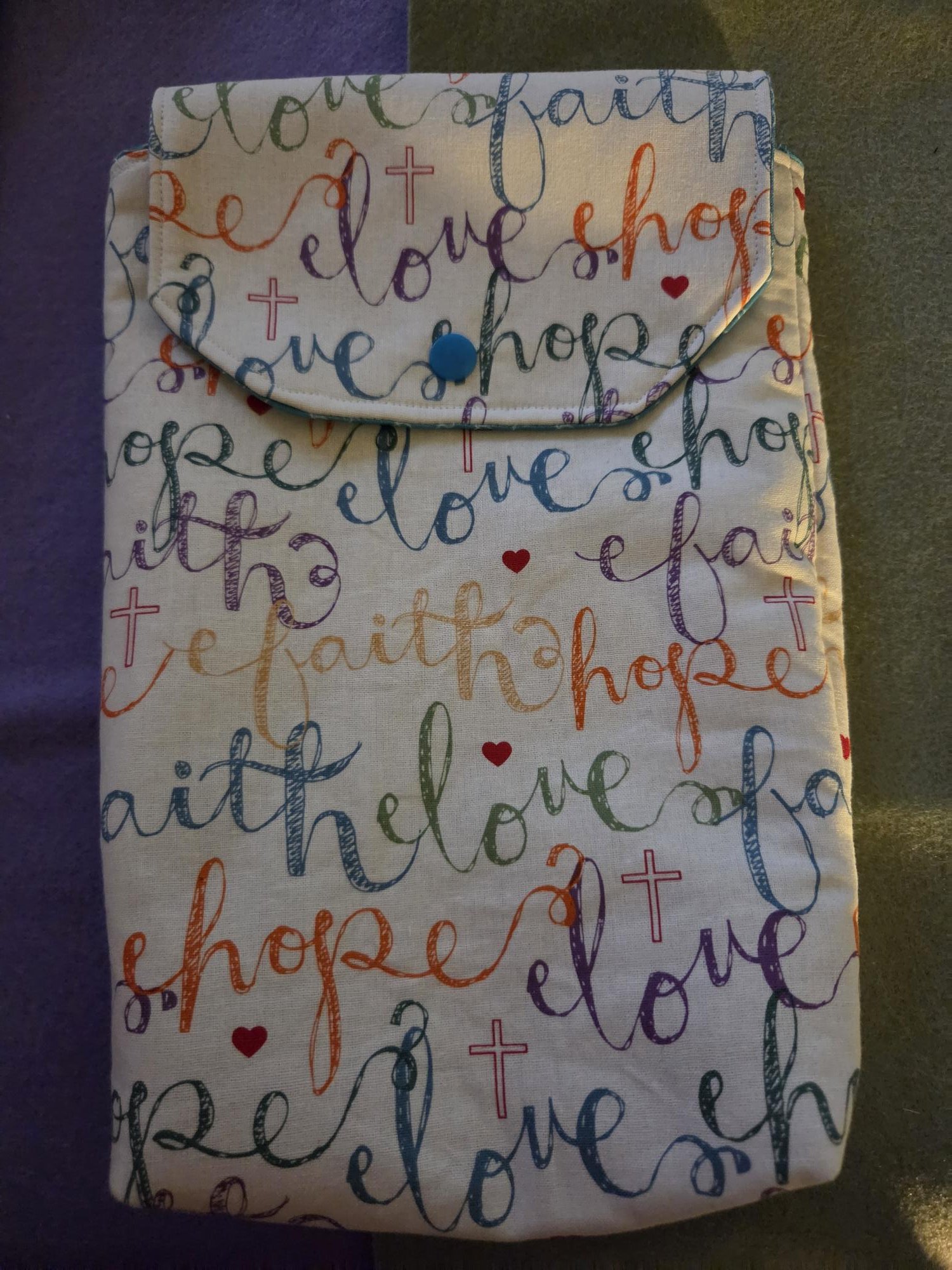 Medium Book Sleeve-Faith