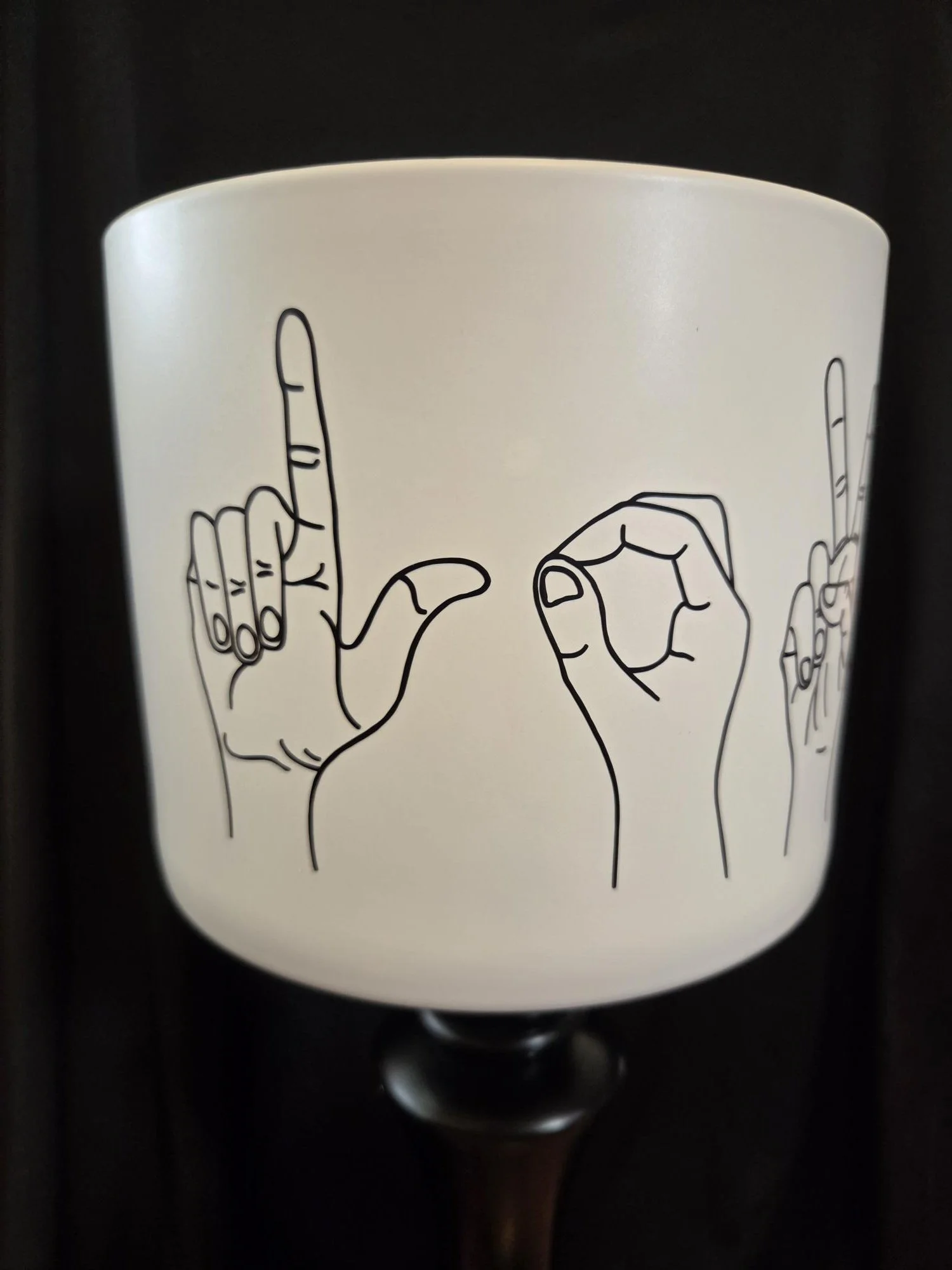 🤟ASL Love Ceramic Planter