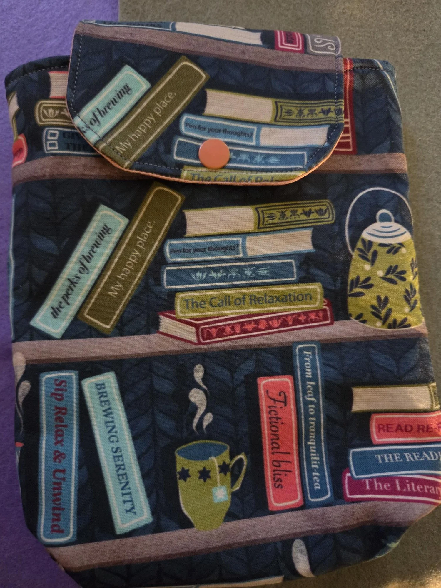Small Book Sleeve-Bookshelf
