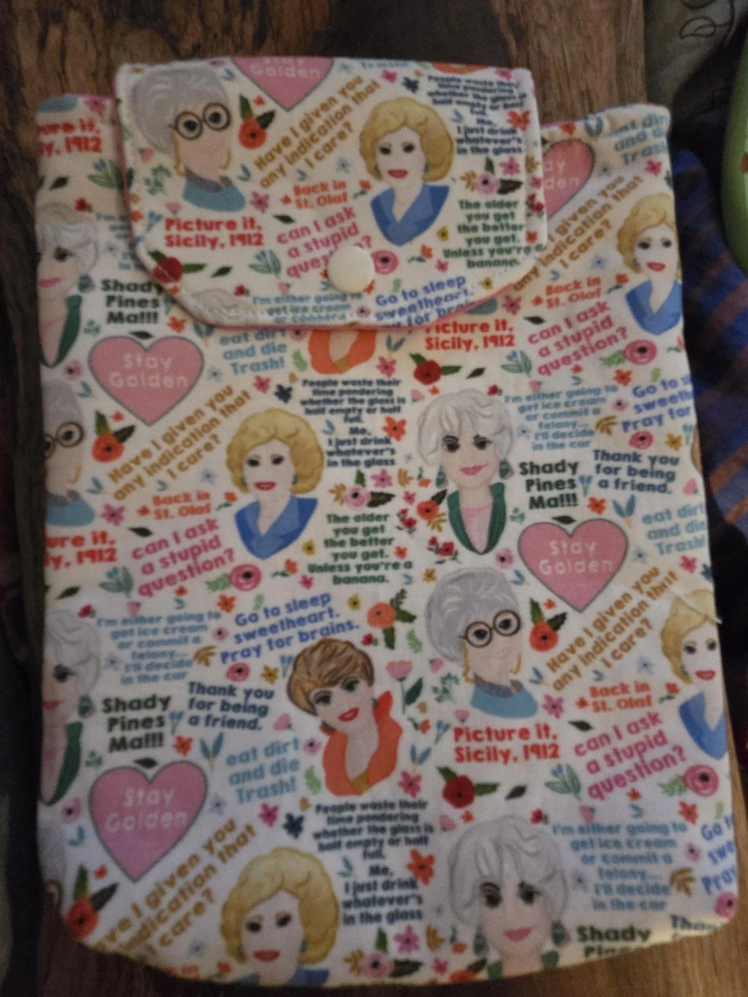 Small Book Sleeve-Golden Girls