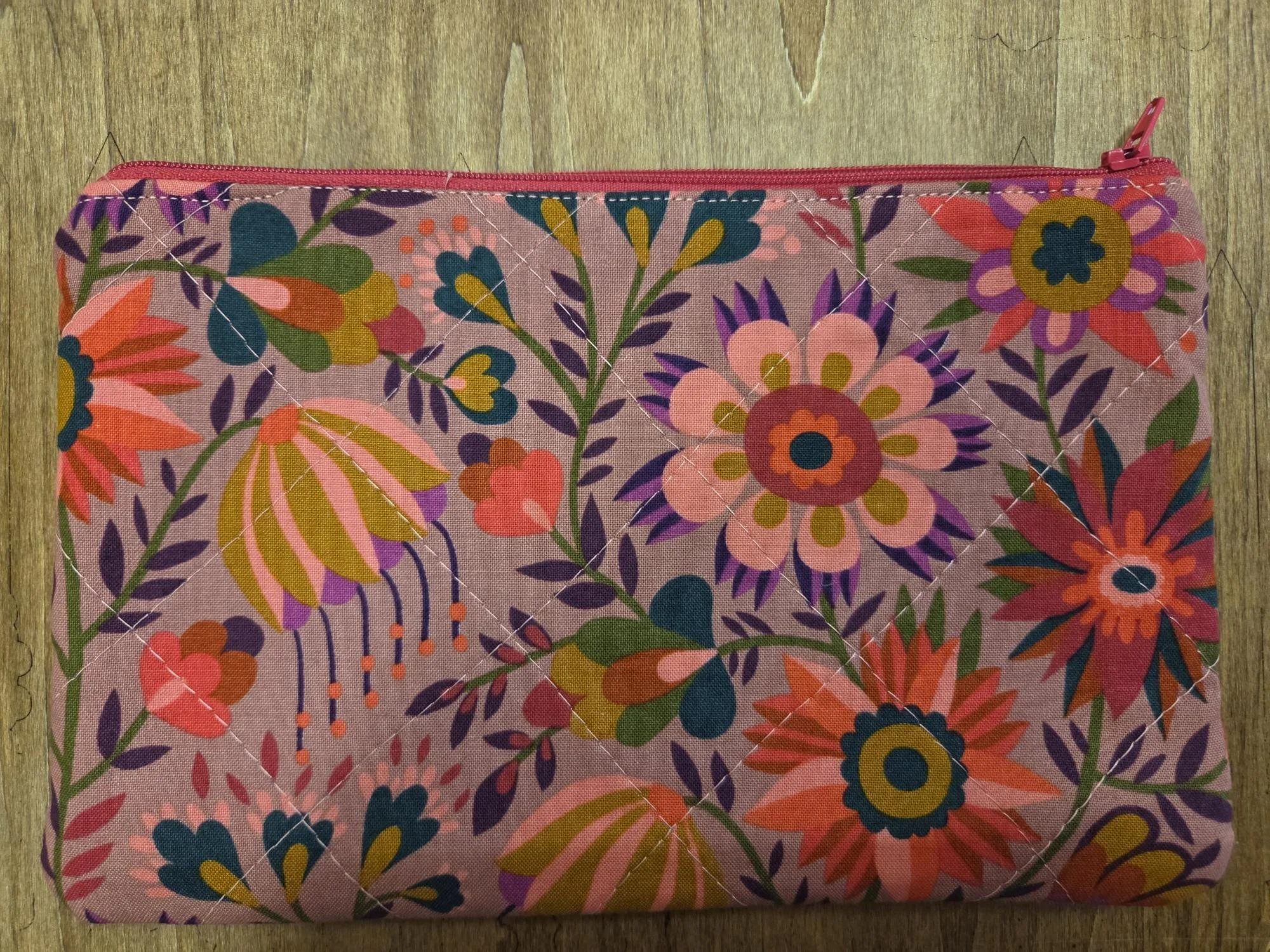 🌸 Wildflower Daydream Zipper Pouch