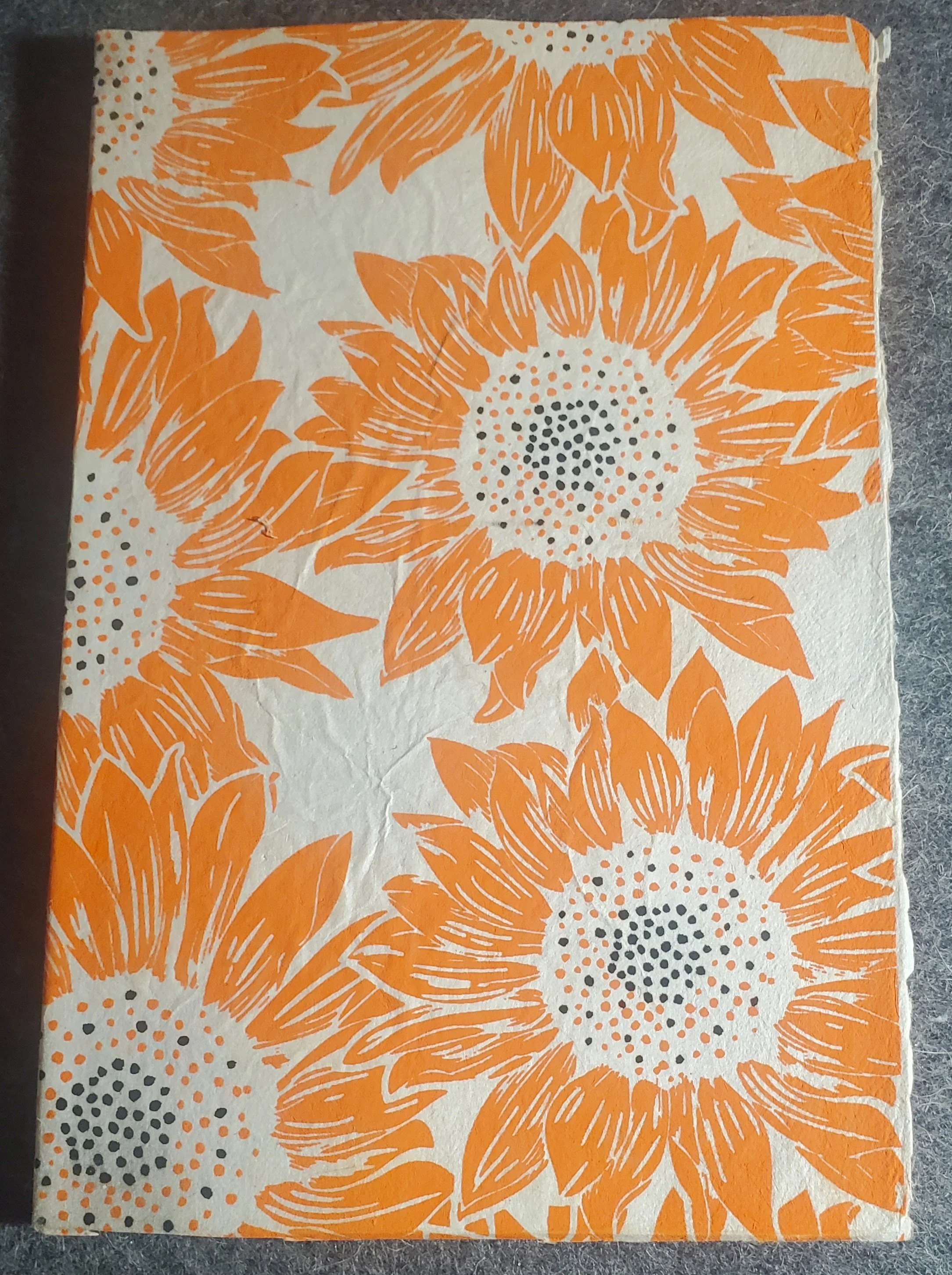 Lined Journal - Sunflower
