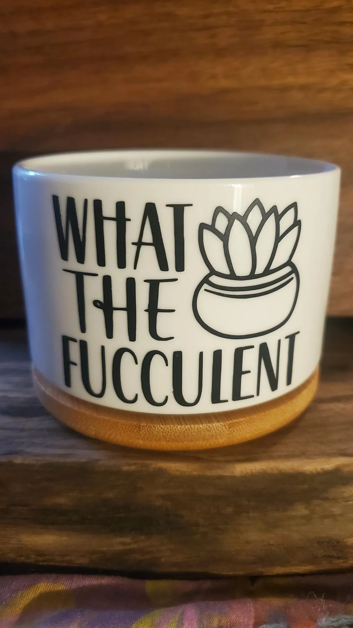 🌵😂What the Fucculent Succulent Planter