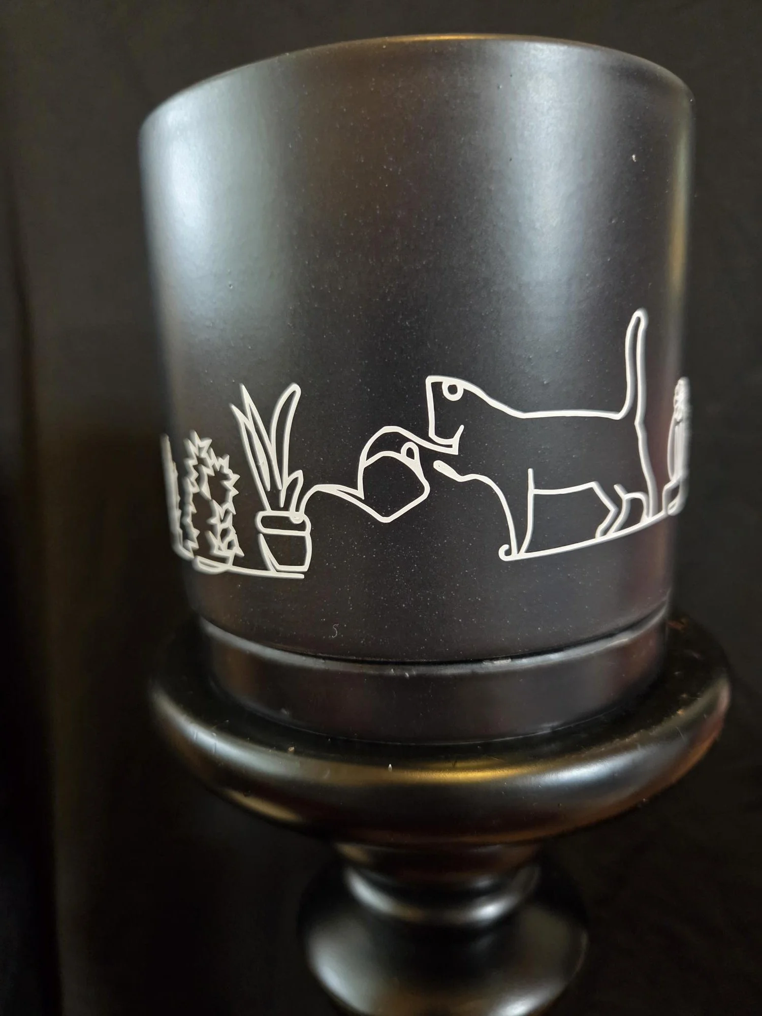 🐶  Cat Lover Ceramic Planter