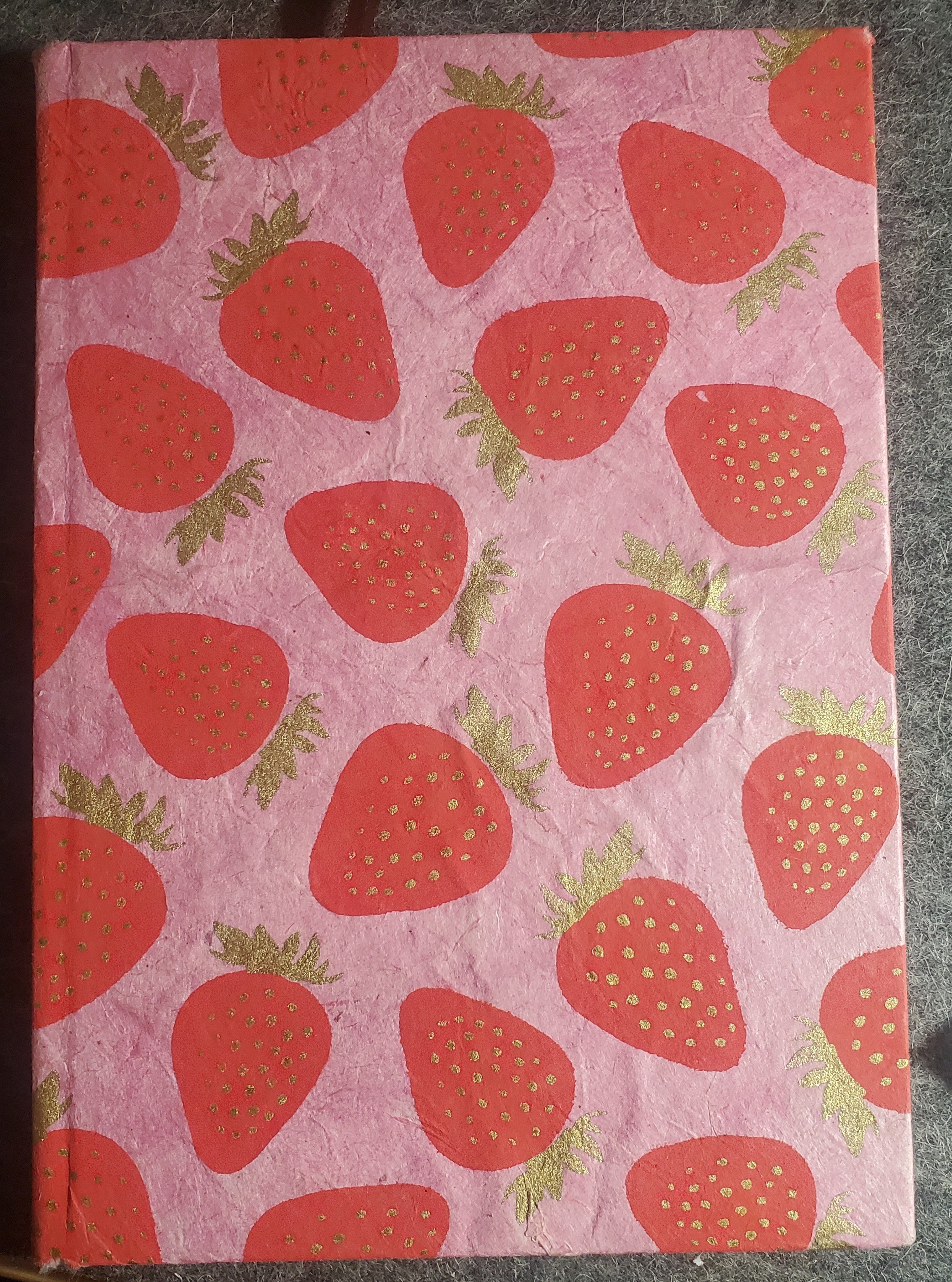 Blank Journal - Strawberry