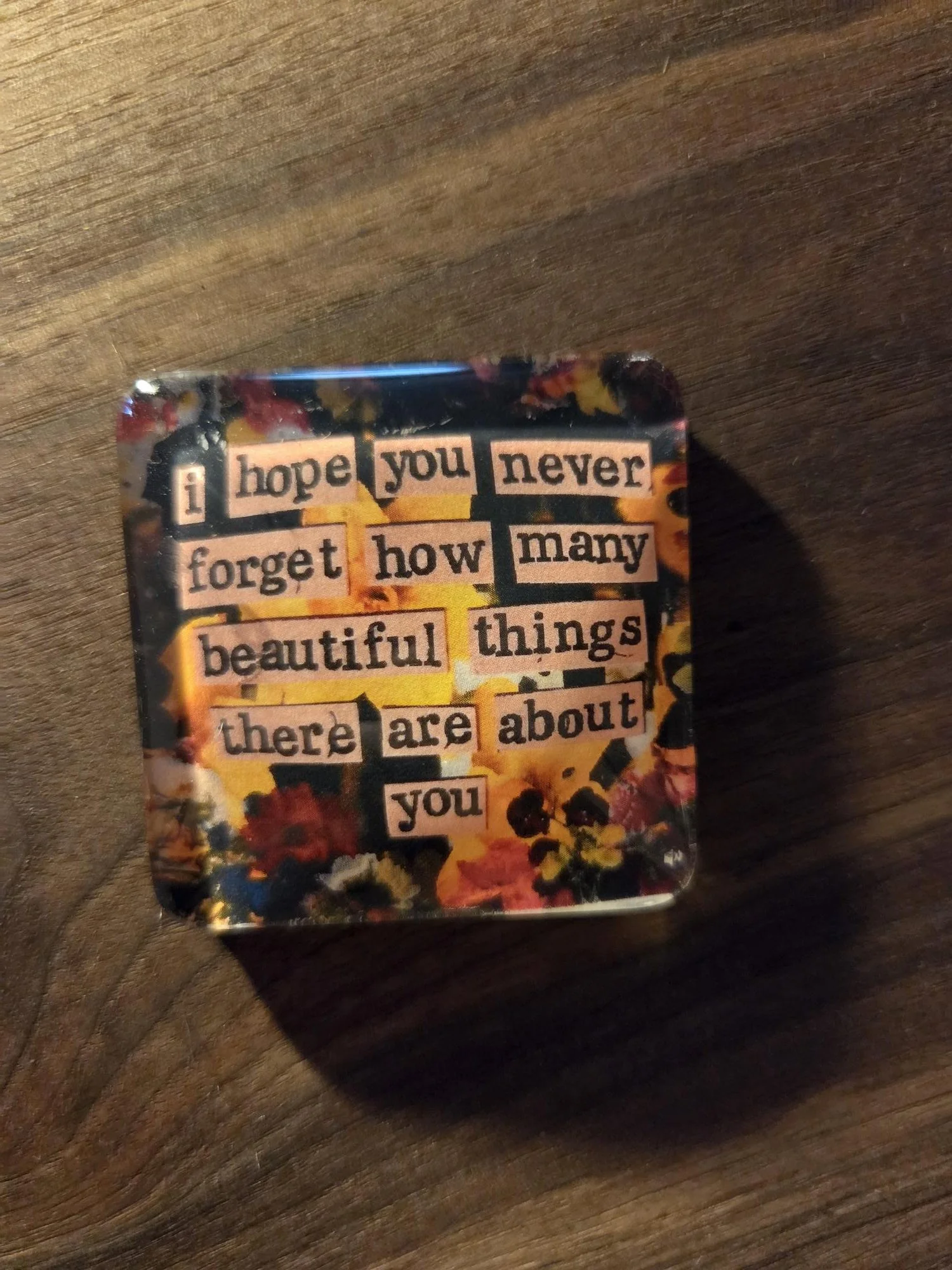 💛Beautiful Things About You Glass Magnet