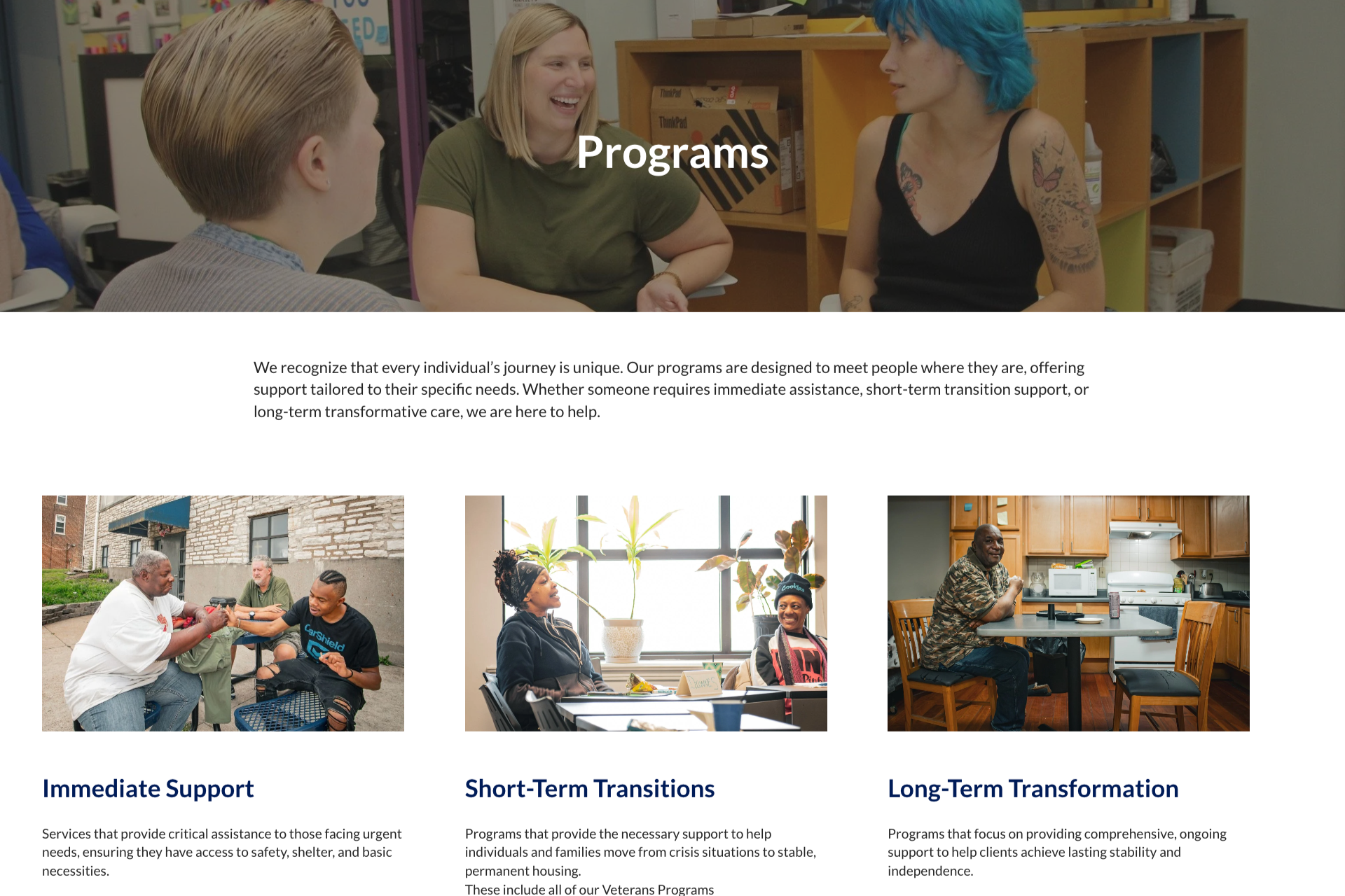 Integrated Digital Experience & Content Strategy — St. Patrick Center