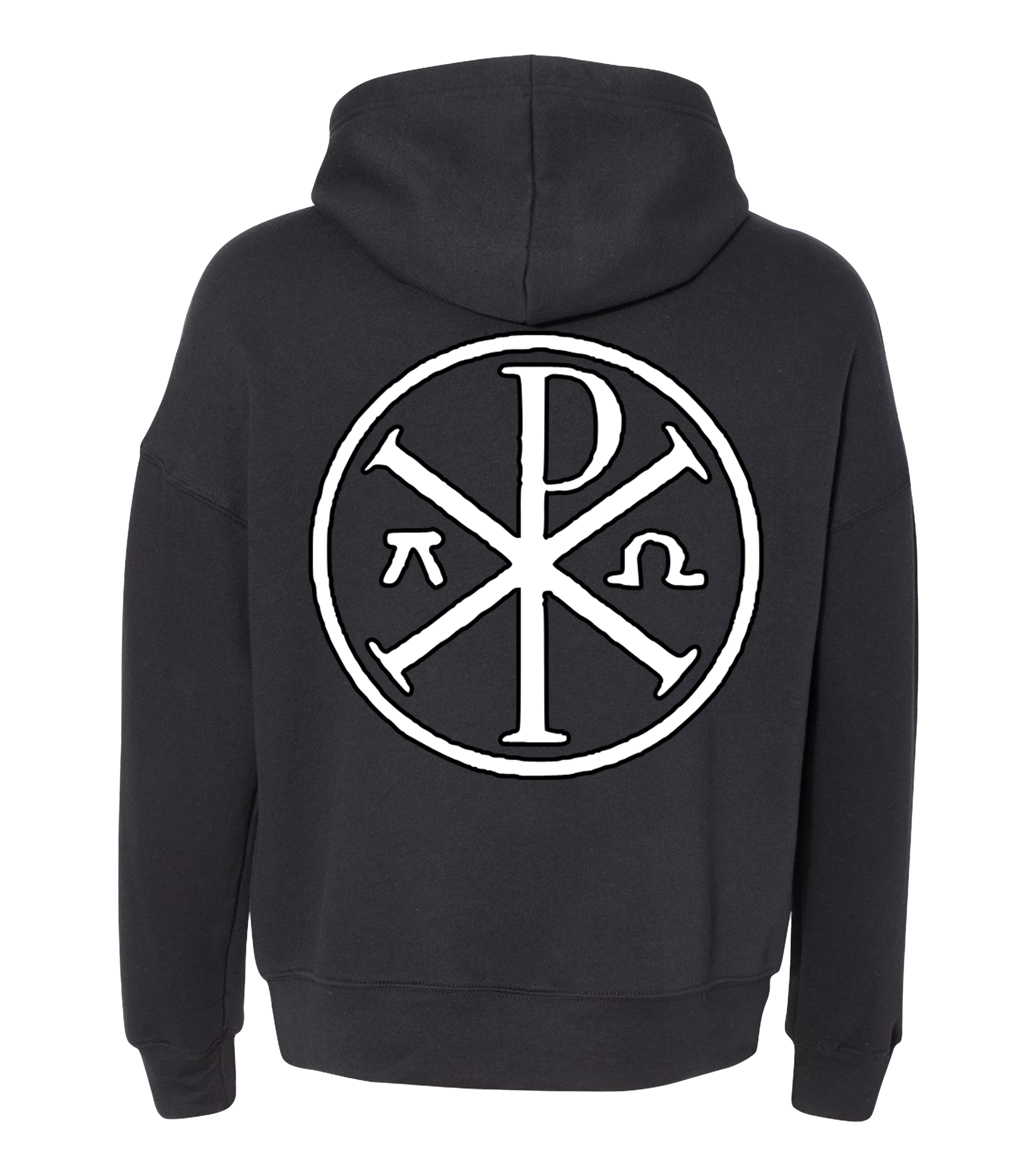 chi ro black hoodie back.png