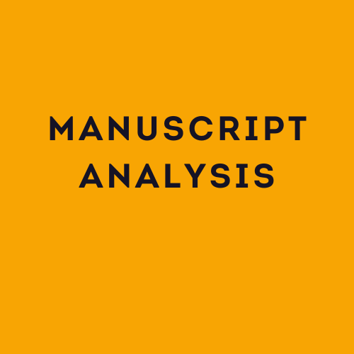 MANUSCRIPT ANALYSIS