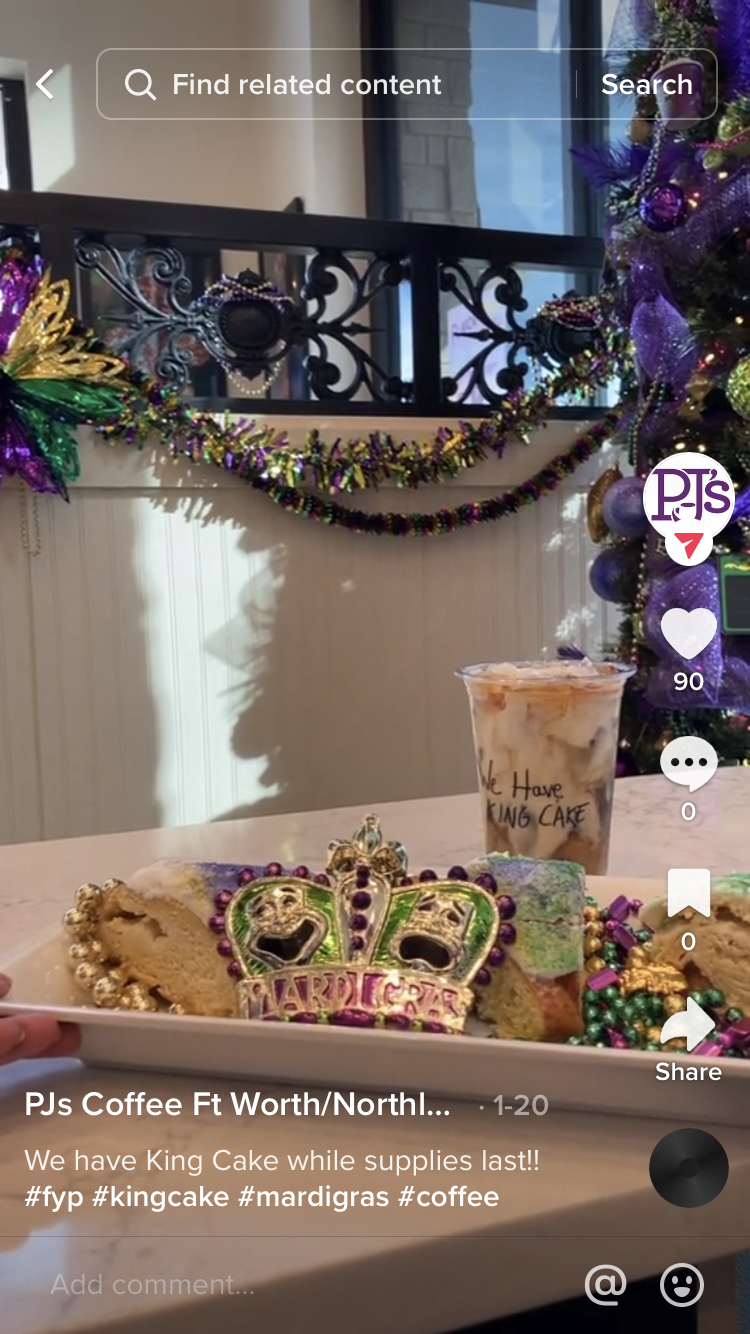 PJs Coffee - Social Media Management