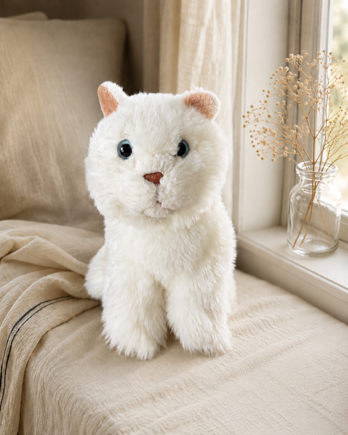 “Mallow” White Cat