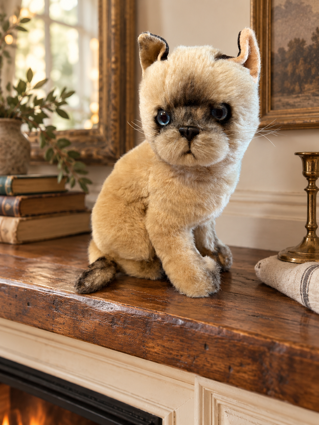 “Crumpet” Siamese Cat