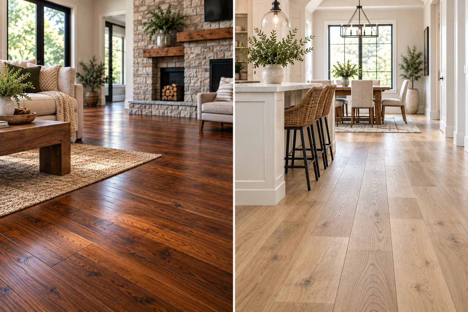 Solid Hardwood vs. Engineered Hardwood: Which Is Better for Your Oklahoma Home?