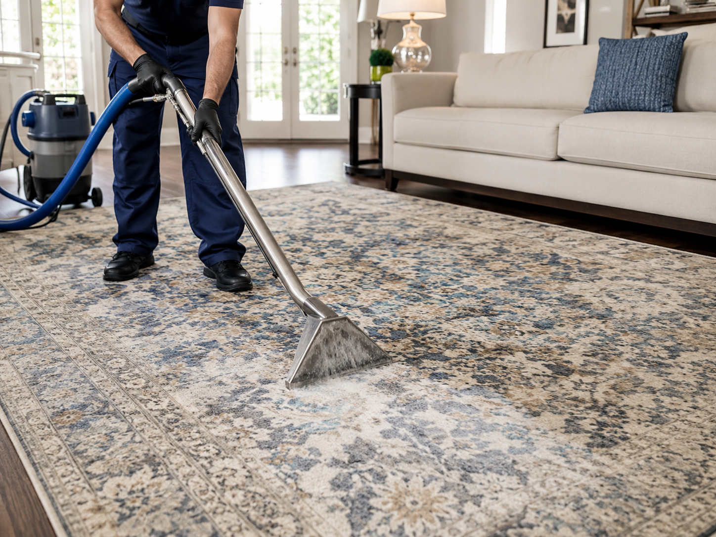 Professional area rug cleaning in Norman Oklahoma