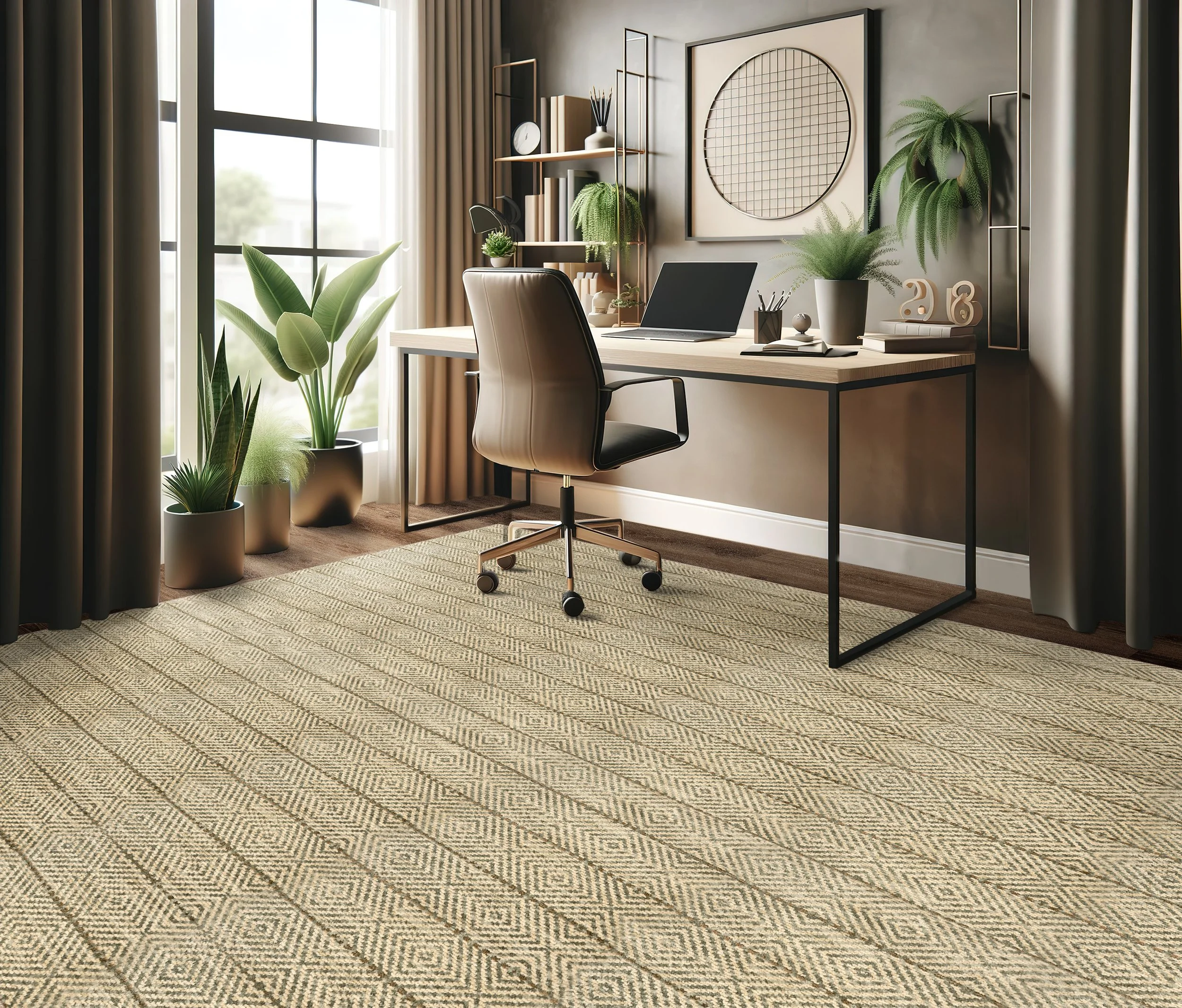 Home interior transformed with new hardwood flooring