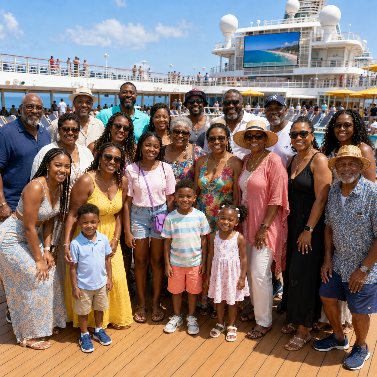 Family Reunion Cruise 1 - Activity Deck