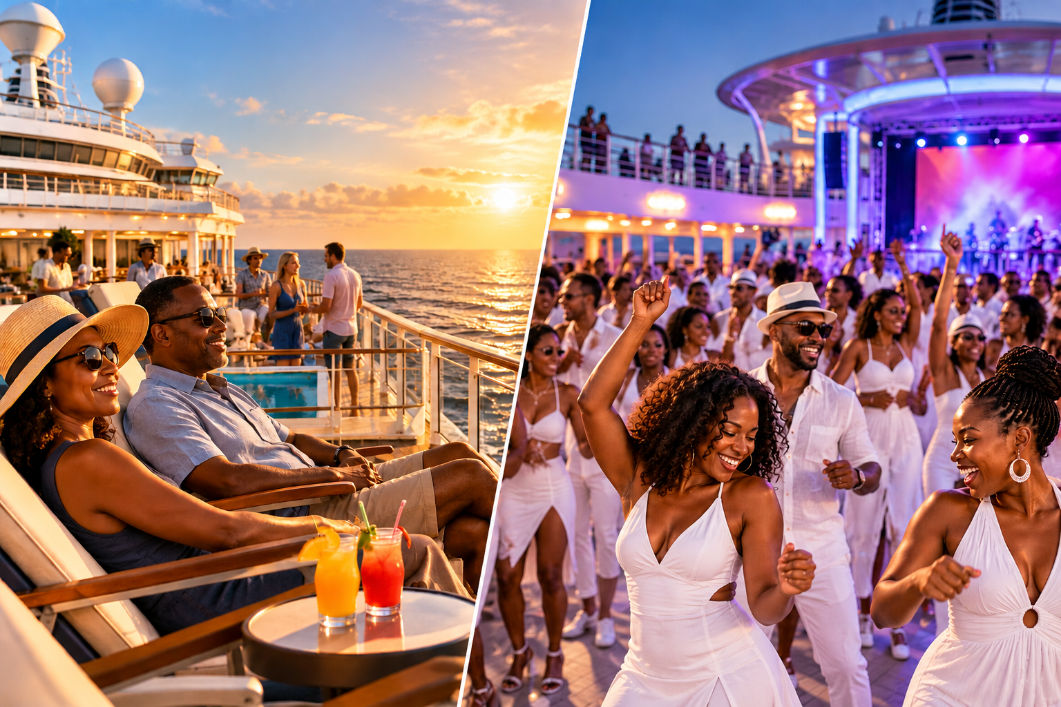 Traditional cruises vs black cruises