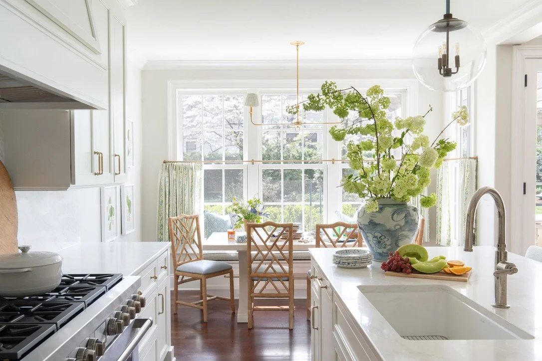 Luxury residential interior design by Kate Figler Interiors in Nashville featuring timeless and layered interiors.