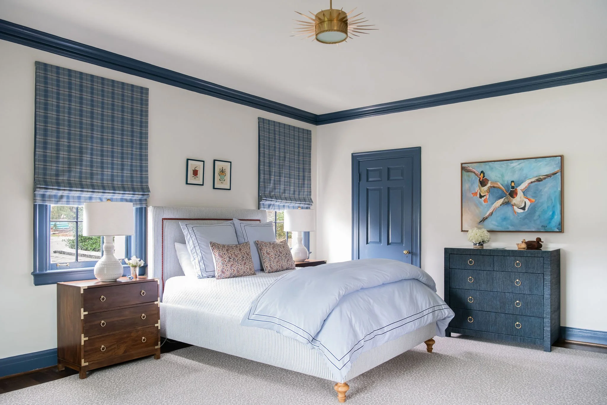 Luxury residential interior design by Kate Figler Interiors in Nashville featuring timeless and layered interiors.