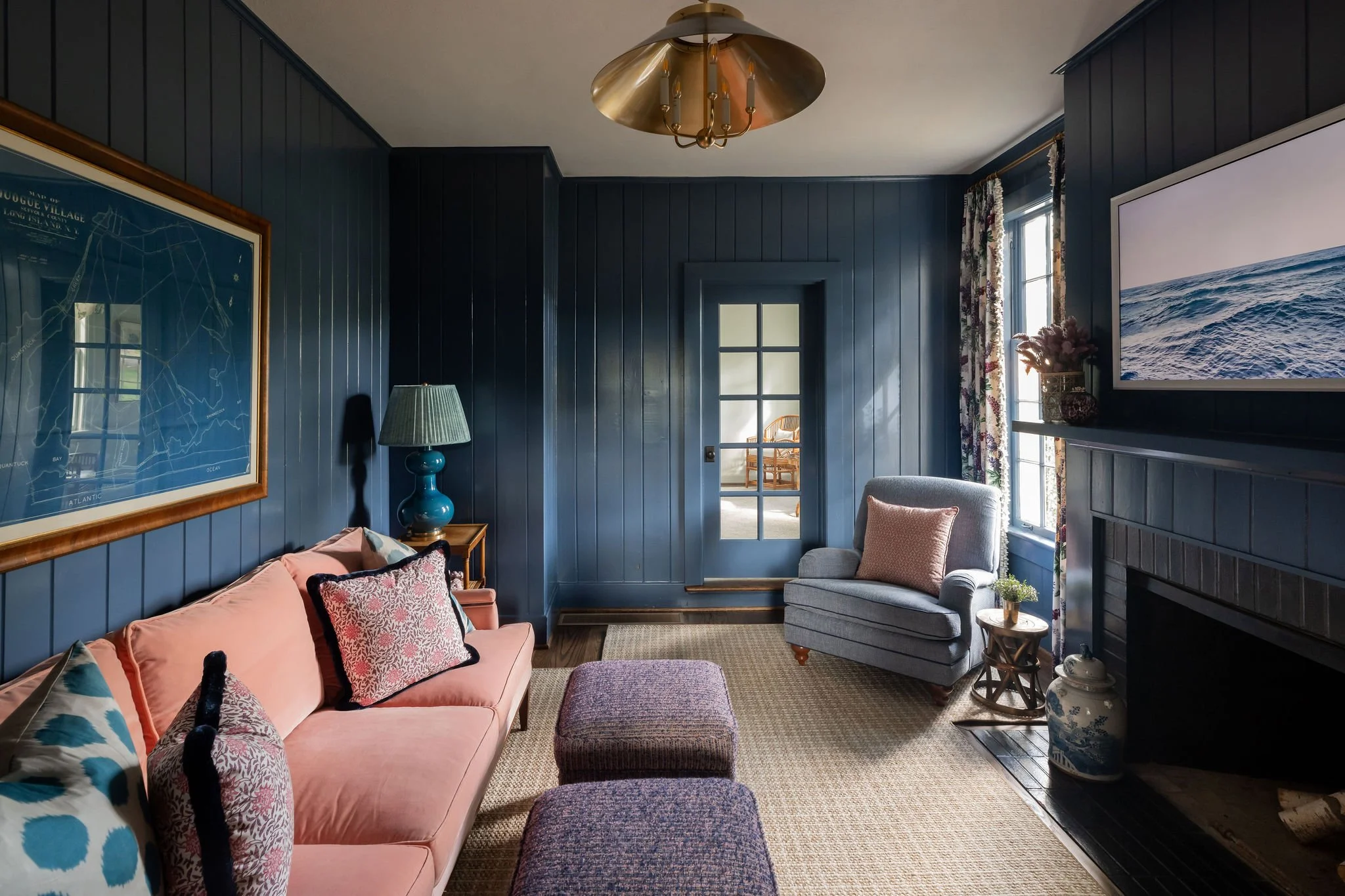 Luxury residential interior design by Kate Figler Interiors in Nashville featuring timeless and layered interiors.
