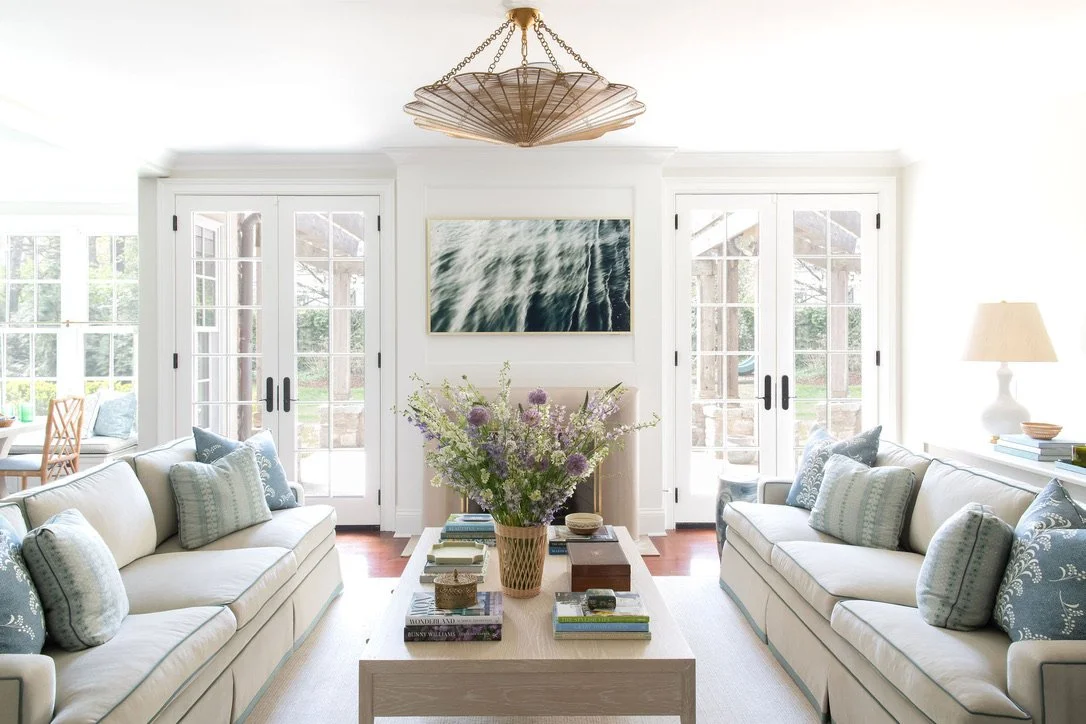 Luxury residential interior design by Kate Figler Interiors in Nashville featuring timeless and layered interiors.