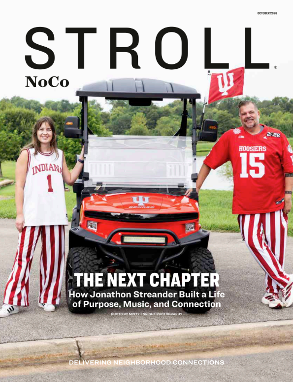 Stroll NoCo October 2026 cover featuring Jonathon Streander