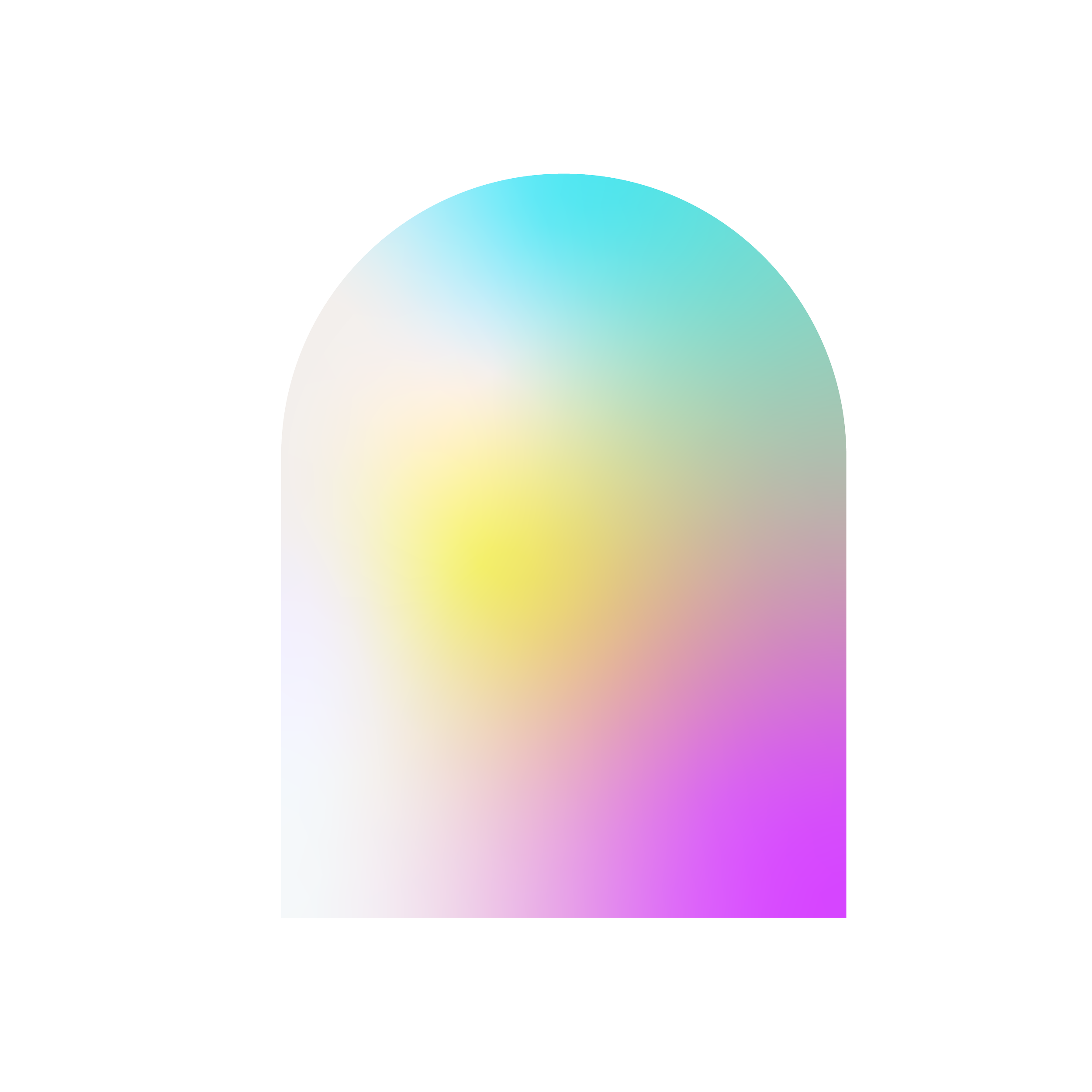 Un graphique circulaire coloré avec des sections dégradées en bleu, vert, jaune, violet et blanc, sans texte ou légende visible.